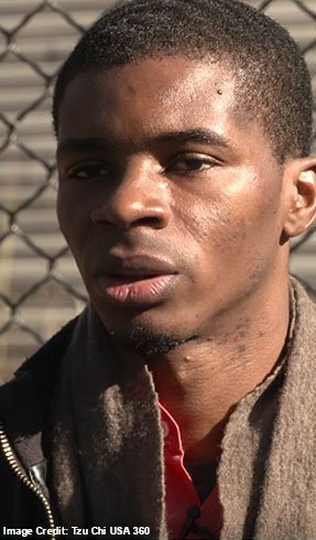 Picture of a refugee teenager