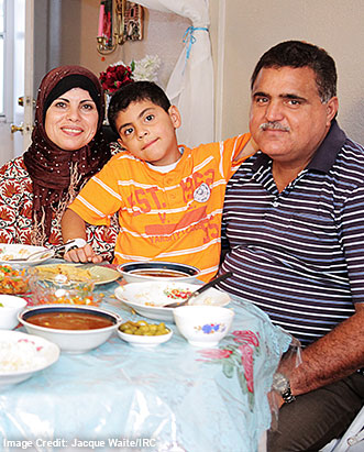 Picture of a refigee child