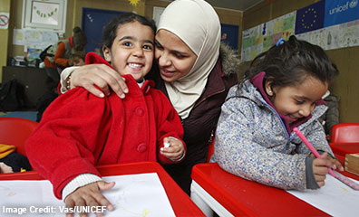 Picture of a refugee male with a verified pasport